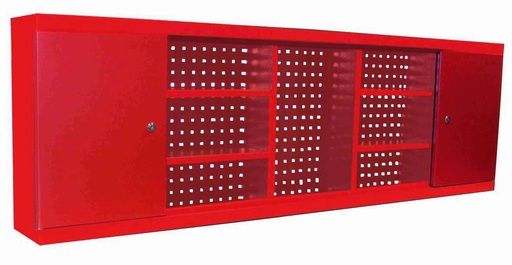 [P-854 856001326] ARMARIO MURAL PORTAHERRAMIENTAS MODM1200 - ROJO 1200MM