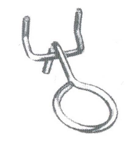 [P-854 751600010] GANCHO REDONDO GR19A