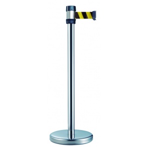 [P-854 758159521] POSTE ALUMINIO RS2SRNJ - Ø50 CINTA NEGRA/AMARILLA 2,1M