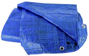 [P-854 350903050] TOLDO PLASTICO 70 GRAMOS 3X5 MTS. AZUL