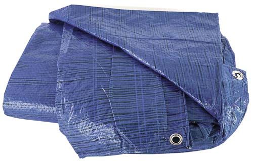 [P-854 350906010] TOLDO PLASTICO 70 GRAMOS 6X10 MTS. AZUL