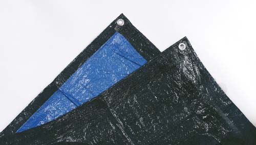 [P-854 351402030] TOLDO PLASTICO 140 GRAMOS 2X3 MTS. AZUL