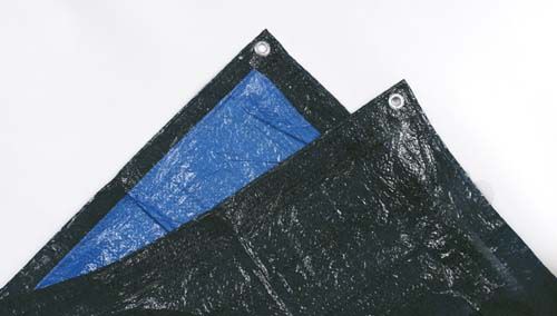 [P-854 351405080] TOLDO PLASTICO 140 GRAMOS 5X8 MTS. AZUL