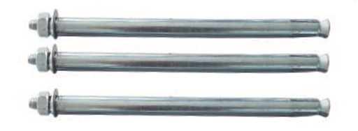 [P-854 758151253] PACK 3 TORNILLOS FIX253SB - Ø16X240MM