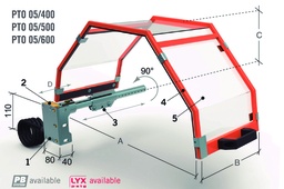 [P-854 3421400] PROTECCION DE TORNO PTO 05/400