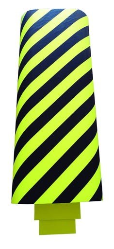 [P-854 758136905] PROTECTOR PARA RACK PUX1500 - AMARILLO/NEGRO 1000X300X120MM