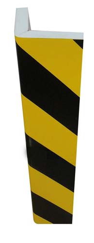 [P-854 758136202] PROTECTOR DE ANGULO PU7325NJ - AMARILLO/NEGRO 750X150X150X25MM