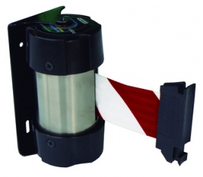 [P-854 758159666] ENROLLADOR MURAL RW40RE - CINTA ROJA/BLANCA 4,30M