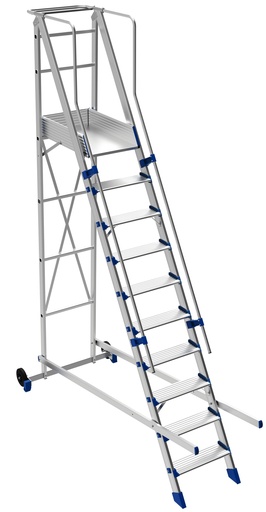 [P-854 20472] ESCALERA DE ALMACÉN FORTEZZA 09 - 760X440MM 9 PELDAÑOS
