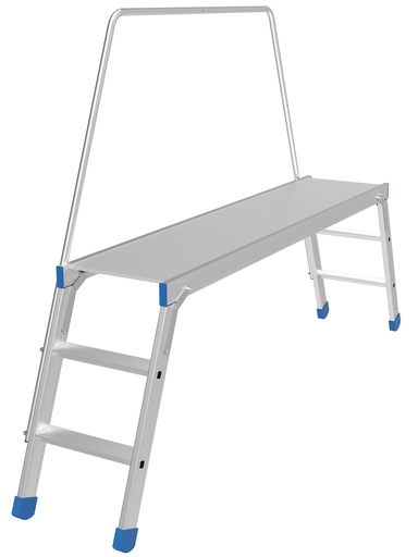 [P-854 20947] PLATAFORMA DE ALUMINIO STEP 80 - 3 PELDAÑOS