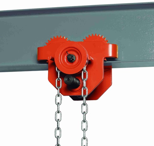 [P-854 6171801] CARRO MANUAL CON CADENA PARA POLIPASTO HFW 1 - 1T