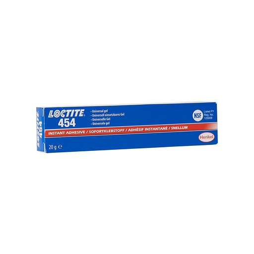 [P-220 88524] LOCTITE 454 IT/ES ADHESIVO INSTANTÁNEO USO GENERAL GEL (Tubo  20 g)