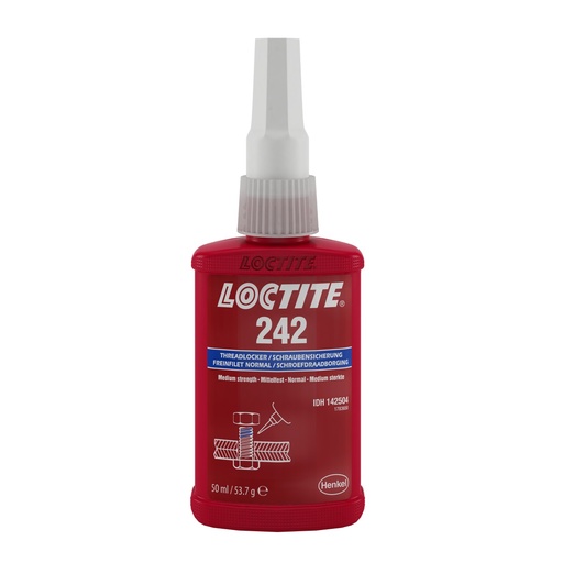 [P-220 88323] LOCTITE 242 FIJADOR RESISTENCIA MEDIA 50ml