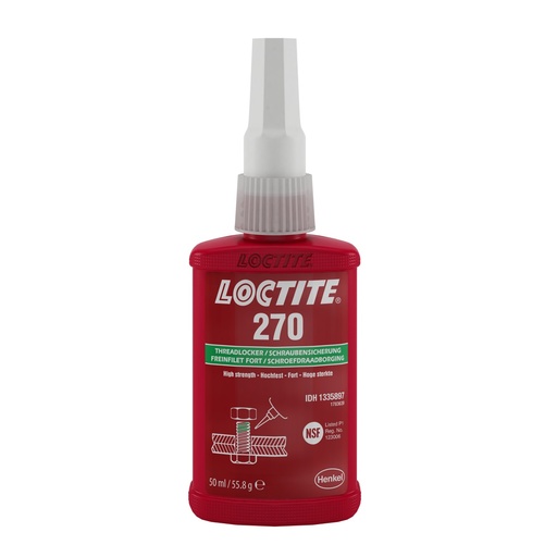 [P-220 1335887] LOCTITE 270 EPIG FIJADOR ALTA RESISTENCIA (Botella  50 ml)