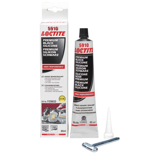 [P-220 2061760] LOCTITE SI 5910 EPIG FORMADOR JUNTAS NEGRO (Tubo 80 ml)