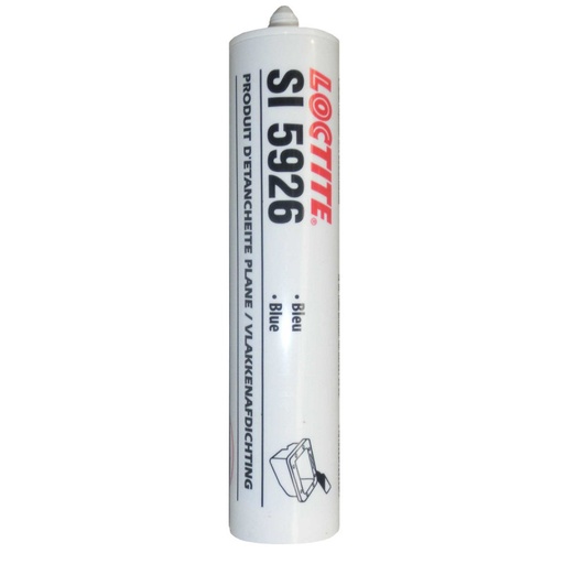 [P-220 2064439] LOCTITE SI 5926 ADHESIVO SELLADOR FLEXIBLE AZUL Nº 6 (Cartucho 315 ml)