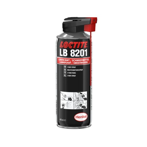 [P-220 2101117] LOCTITE LB 8201 EPIG MULTIUSO 5 SOLUCIONES (Aerosol 400 ml)