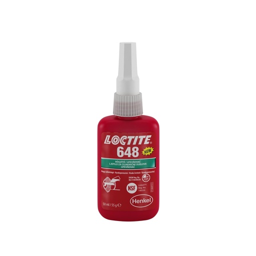 [P-220 1804411] LOCTITE 648 EPIG RETENEDOR ALTA TEMPERATURA (Botella  50 ml)