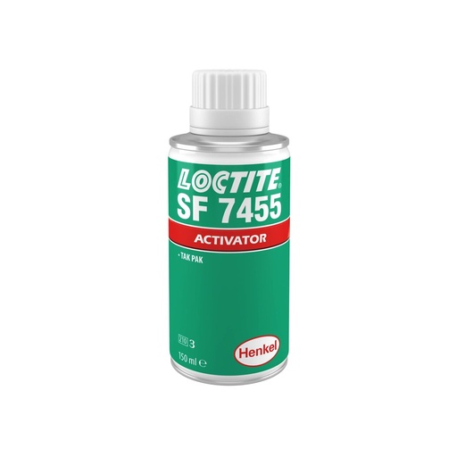 [P-220 2733588] LOCTITE SF 7455 ES/PT ACTIVADOR ADHESIVOS INSTANTÁNEOS TAK PAK (Aerosol  150 ml)
