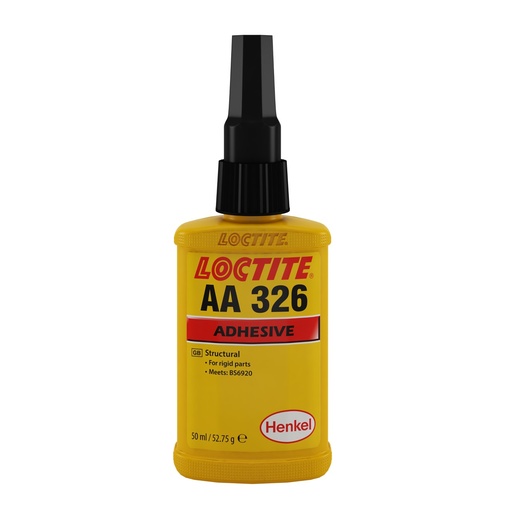 [P-220 88480] LOCTITE AA 326 PT ADHESIVO ESTRUCTURAL USO GENERAL (Botella  50 ml)