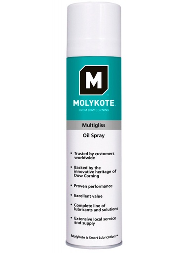 [P-654 23900360] BOTE SPRAY MULTIGLISS OIL SPRAY 400ml MOLYKOTE