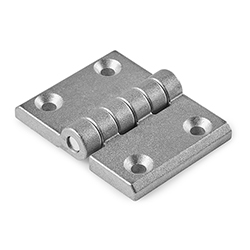 [P-50 47005606250] BISAGRA METÁLICA DE ZAMAK CON TALADROS PASANTES