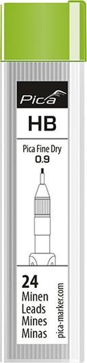 [7697563050] MARCADOR PICA FINE DRY JUEGO DE MINAS GRAFITO HB (24 UDS.) PICA 
