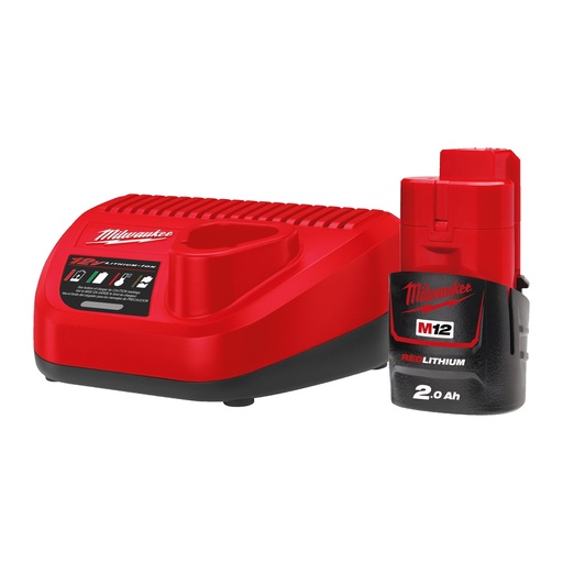 [P-1429 4933451900] KIT 1 BATERÍA M12B2 + CARGADOR C12C M12NRG-201