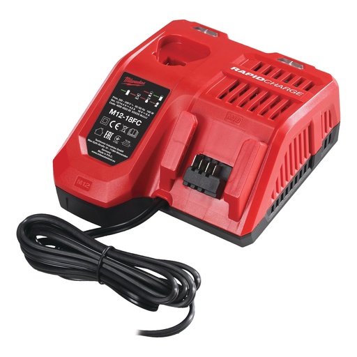 [P-1429 4932451079] CARGADOR RÁPIDO MULTIVOLTAJE M12™-M18™, CARGA SECUENCIAL M12-18FC