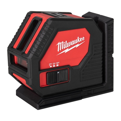 [P-1429 4933478753] NIVEL LÁSER DE 2 LÍNEAS A PILAS ALCALINAS, VERDE, AJUSTE FINO, PROTECCIÓN IP54. INCLUYE PINZA PARA TECHOS. SE SUMINISTRA CON 4 PILAS ALCALINAS AA, EN KITBOX CLL-C