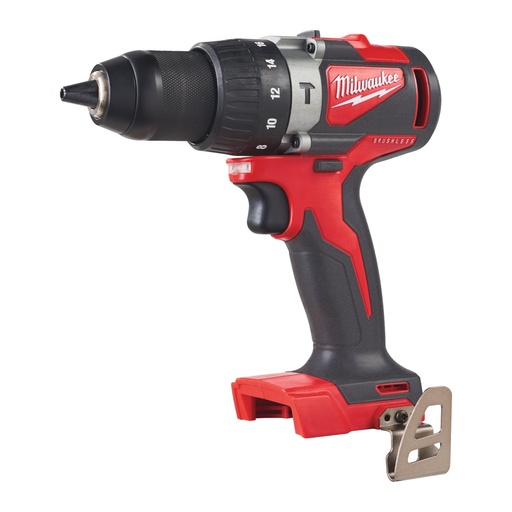 [P-1429 4933464516] TALADRO PERCUTOR SIN ESCOBILLAS M18™, 2 VELOCIDADES, PAR MÁXIMO 82NM, PORTABROCAS METÁLICO 13MM. SE SUMINISTRA EN VERSIÓN CERO, SIN BATERÍAS NI CARGADOR, EN HD-BOX M18BLPD2-0X