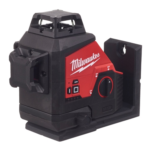 [P-1429 4933478103] NIVEL LÁSER DE 3 LÍNEAS M12™, VERDE, AJUSTE FINO, 330° DE ROTACIÓN, PROTECCIÓN IP54. INCLUYE PINZA PARA TECHOS Y TARJETA DE ALTA VISIBILIDAD. SE SUMINISTRA EN VERSIÓN CERO, SIN BATERÍAS NI CARGADOR, EN KITBOX M123PL-0C