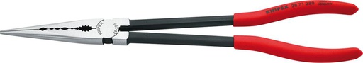 [7652590280] TENAZAS DE MONTAJE       280MM PULIDAS PLASTICOKNIPEX GIRATORIO