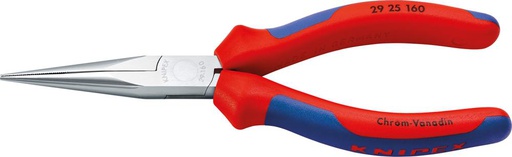 [7652050160] PINZAS DE PUNTA 160MM F2 CON CAB. CRM. KNIPEX