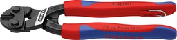 [56581200] CORTAPERNOS COMPACTO     COBOLT C/ CIERRESEGURIDAD Y MANGO 2COMPONENTES 200MM  KNIPEX