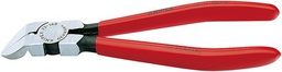 [7653280160] ALICATE DE CORTE DIAGONAL PARA PLÁSTICO, ACODADO 45º 160MM KNIPEX