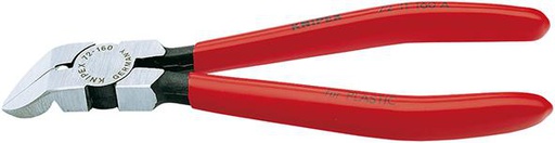 [7653280160] ALICATE DE CORTE DIAGONAL PARA PLÁSTICO, ACODADO 45º 160MM KNIPEX