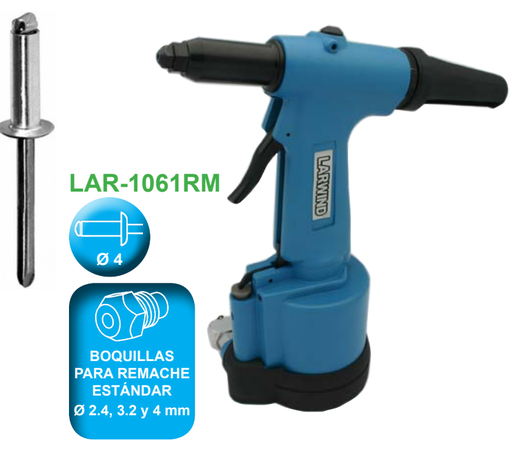 [P-270 LAR-1061RM] REMACHADORA OLEO-NEUMATICA REM. Ø4 MM