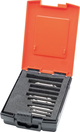 [7611201001] JGO. BROCA CENTRAR DIN333HSS FORMA A 0,5-4,0MM7 PIEZAS  FORMAT