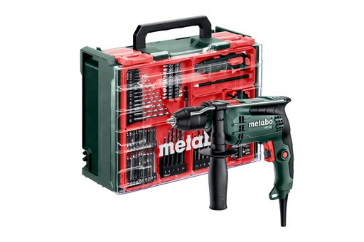 [P-222 600742710] TALADRO DE PERCUSION METABO SBE 650 SET