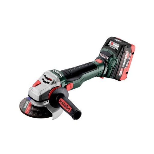 [P-222 ES00031] AMOLADORA ANGULAR DE BATERIA METABO WB 18 LTX BL 15-125 QUICK CON FRENO (2x LiHD 5.5 Ah)