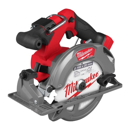 [P-1429 4933493588] SIERRA CIRCULAR PARA MADERA M18 FUEL™, DIÁMETRO DEL DISCO 165MM, MÁXIMA PROFUNDIDAD DE CORTE 57MM, 6000RPM. SE SUMINISTRA EN VERSIÓN CERO, SIN BATERÍAS NI CARGADOR, EN HD-BOX M18FCS552-0X