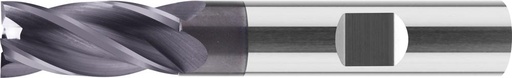 FRESA FRONTAL VHM CORTA DIN6527-HB TILAN Z4 FORMAT
