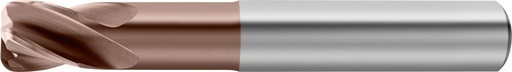 FRESA TOROIDAL VHM Z4 PERROX TIPO H CORTA G-MOLD 65 T GÜHRING