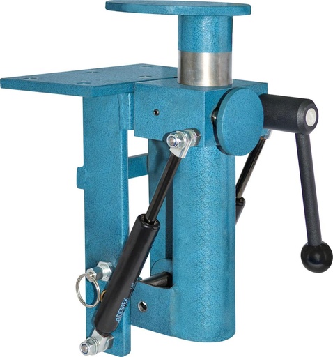 [7650360120] REGULADOR DE ALTURA ABATIBLE ALOJAMIENTO REDONDO 120MM FORMAT