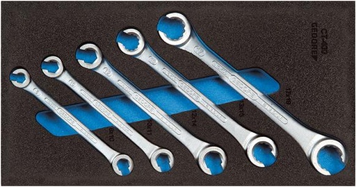 [7661730090] MÓDULO DE HERRAMIENTAS CT 1/3 LLAVE DE DOS BOCAS EN ESTRELLA ABIERTA GEDORE