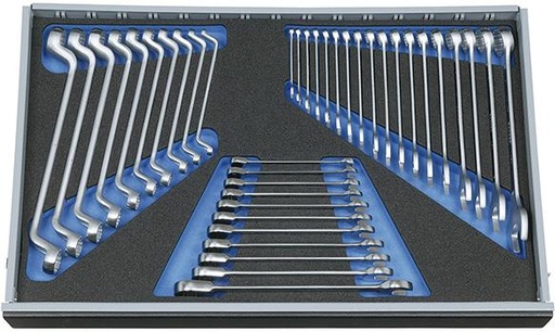 [7661730085] MÓDULO DE HERRAMIENTAS CT 4 LLAVE COMBINADA BOCA FIJA Y BOCA ESTRELLA GEDORE