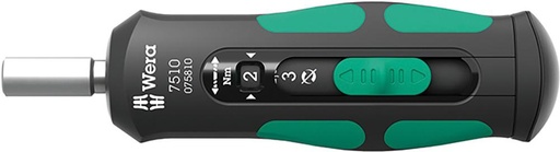[7663140035] DESTORNILLADOR DINAMOMÉTRICO 1-3NM SAFE-TORQUE SPEED WERA