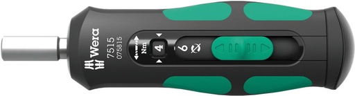 [7663140040] DESTORNILLADOR DINAMOMÉTRICO 2-6NM SAFE-TORQUE SPEED WERA