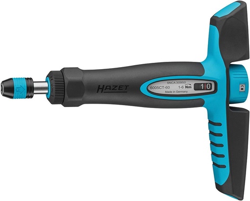 DESTORNILLADOR DINAMOMÉTRICO CON MANGO EN T 1/4" HAZET